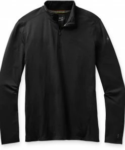 Smartwool Merino 150 Haut Couche de base 1/4 Homme, noir