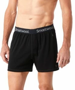 Smartwool Merino 150 Boxer Homme, bleu -Sous-vêtements Soldes smartwool merino 150 boxer boxed men black 2 1