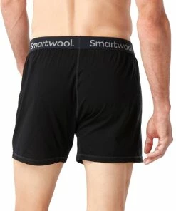 Smartwool Merino 150 Boxer Homme, bleu -Sous-vêtements Soldes smartwool merino 150 boxer boxed men black 3 1