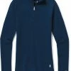 Smartwool Merino 250 Haut Couche De Base Zip 1/4 Femme, rouge -Sous-vêtements Soldes smartwool merino 250 1 4 zip baselayer top women alpine blue heather 1