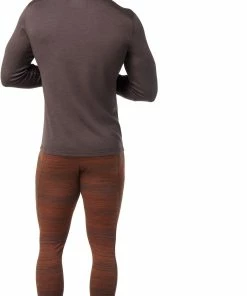 Smartwool Merino 250 Colorblock Haut couche de base ras-du-cou Homme, marron -Sous-vêtements Soldes smartwool merino 250 colorblock baselayer crew top boxed men shale heather 3