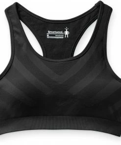 Smartwool Seamless Racerback Soutien-gorge de sport Femme, noir