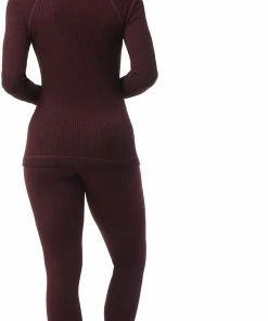 Smartwool Thermal Merino Rib Haut à col roulé Femme, gris 7 Smartwool Thermal Merino Rib Haut à col roulé Femme, gris -Sous-vêtements Soldes smartwool thermal merino rib turtleneck top women black cherry heather 3