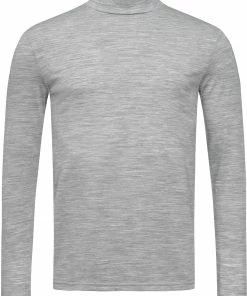 Super.natural Base 175 Sweat-shirt à col roulé Homme, noir