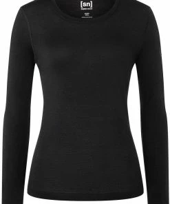 Super.natural Base 230 Col Ras-Du-Cou Femme, gris