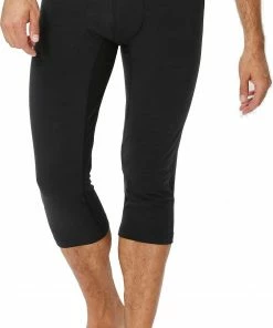 Super.natural Base 3/4 Tights 175 Homme, noir -Sous-vêtements Soldes supernatural base 3 4 tights 175 miehet caviar 1