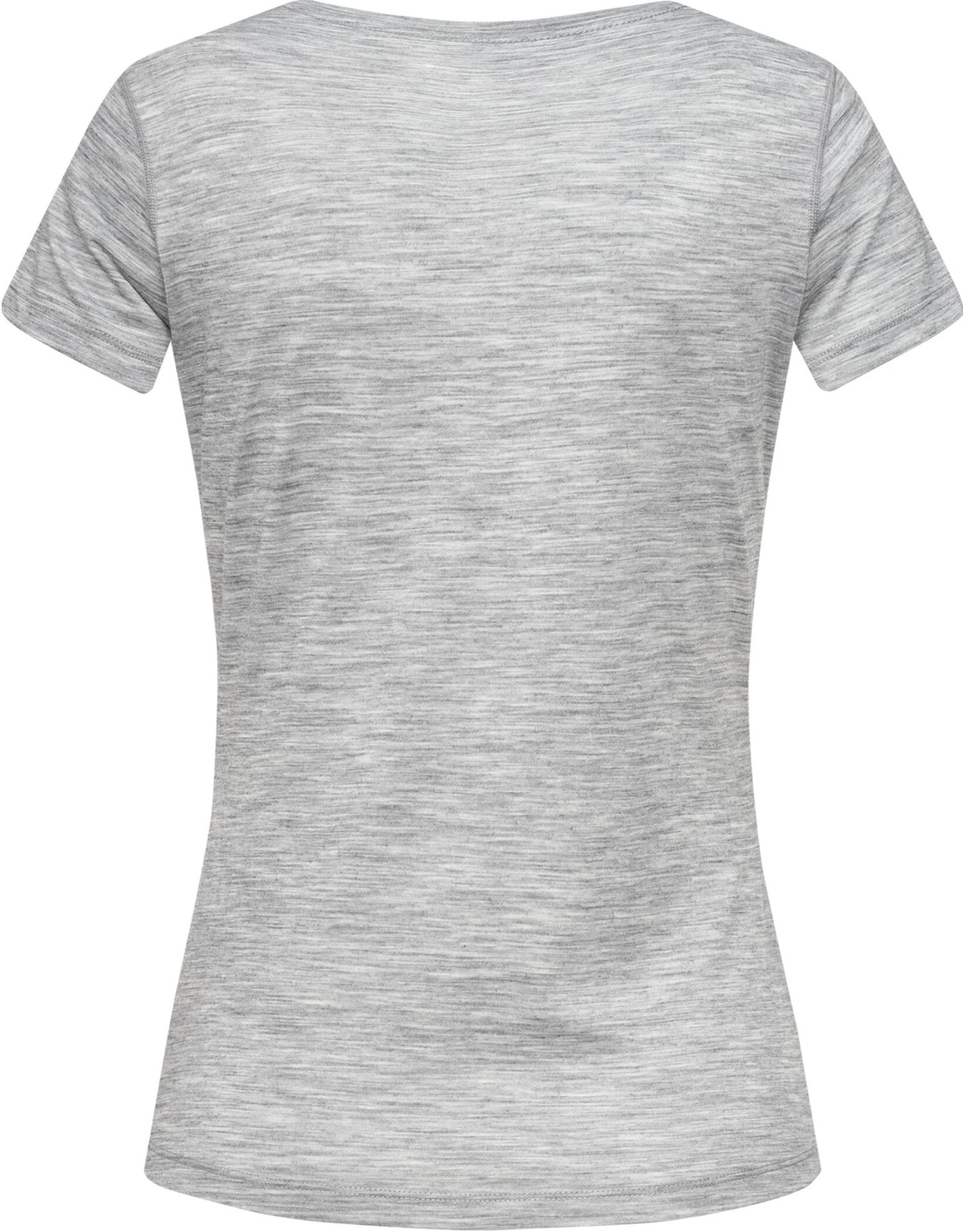 Super.natural BASE V-NECK TEE 140 Femme, gris 4 Super.natural BASE V-NECK TEE 140 Femme, gris – Image 2