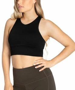 Super.natural Liquid Flow Haut Femme, vert 8 Super.natural Liquid Flow Haut Femme, vert -Sous-vêtements Soldes supernatural liquid flow top women jet black 3 2