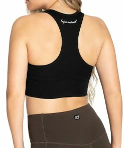 Super.natural Liquid Flow Haut Femme, vert 9 Super.natural Liquid Flow Haut Femme, vert -Sous-vêtements Soldes supernatural liquid flow top women jet black 4 2