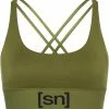 Super.natural Super Haut Femme, vert -Sous-vêtements Soldes supernatural super top women avocado 1 1