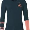 VAUDE Monviso T-Shirt en laine à manches longues Femme, bleu