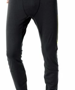 VAUDE Monviso Collants en laine Homme, noir -Sous-vêtements Soldes vaude monviso wool tights men black 3