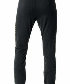 VAUDE Monviso Collants en laine Homme, noir -Sous-vêtements Soldes vaude monviso wool tights men black 4