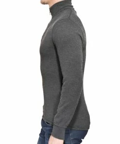 Woolpower 200 Zip Turtleneck, bleu -Sous-vêtements Soldes woolpower 200 alusvaatteet grey 2 4