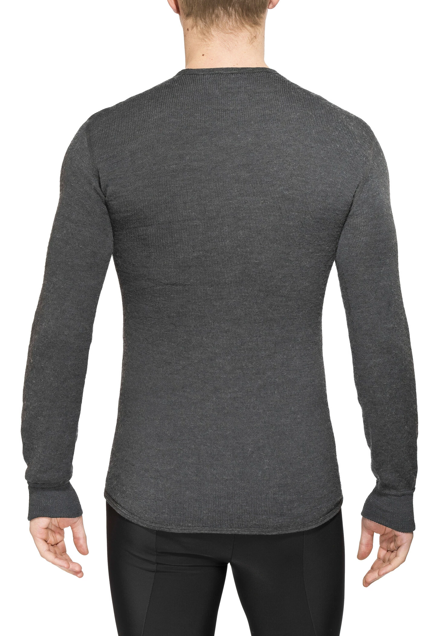 Woolpower 200 T-shirt manches longues à col ras-du-cou, olive 6 Woolpower 200 T-shirt manches longues à col ras-du-cou, olive – Image 4