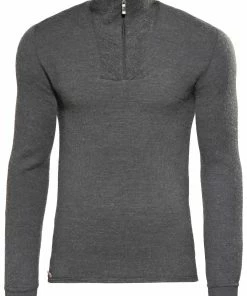 Woolpower 200 Zip Turtleneck, bleu