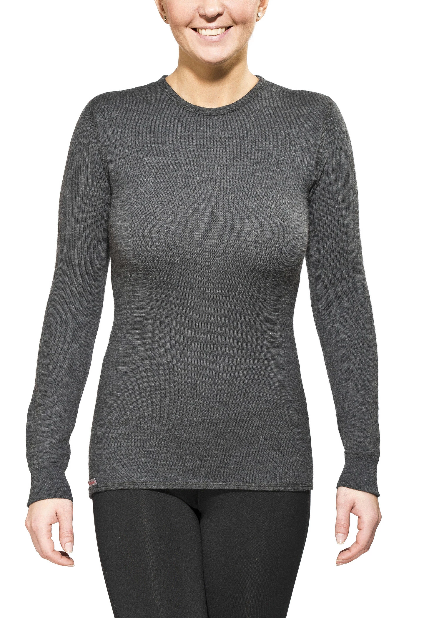 Woolpower 200 T-shirt manches longues à col ras-du-cou, olive 7 Woolpower 200 T-shirt manches longues à col ras-du-cou, olive – Image 5