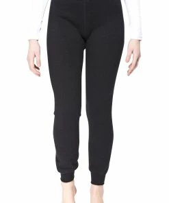 Woolpower 400 Leggings Johns, olive -Sous-vêtements Soldes woolpower 400 alusvaatteet black 3 4