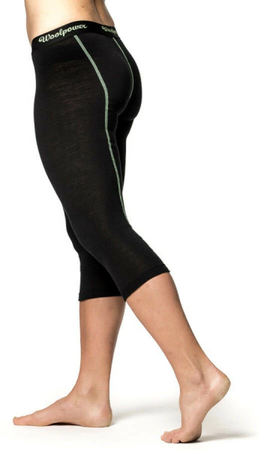 Woolpower Lite Caleçon long jambes 3/4 Femme, noir 5 Woolpower Lite Caleçon long jambes 3/4 Femme, noir – Image 3