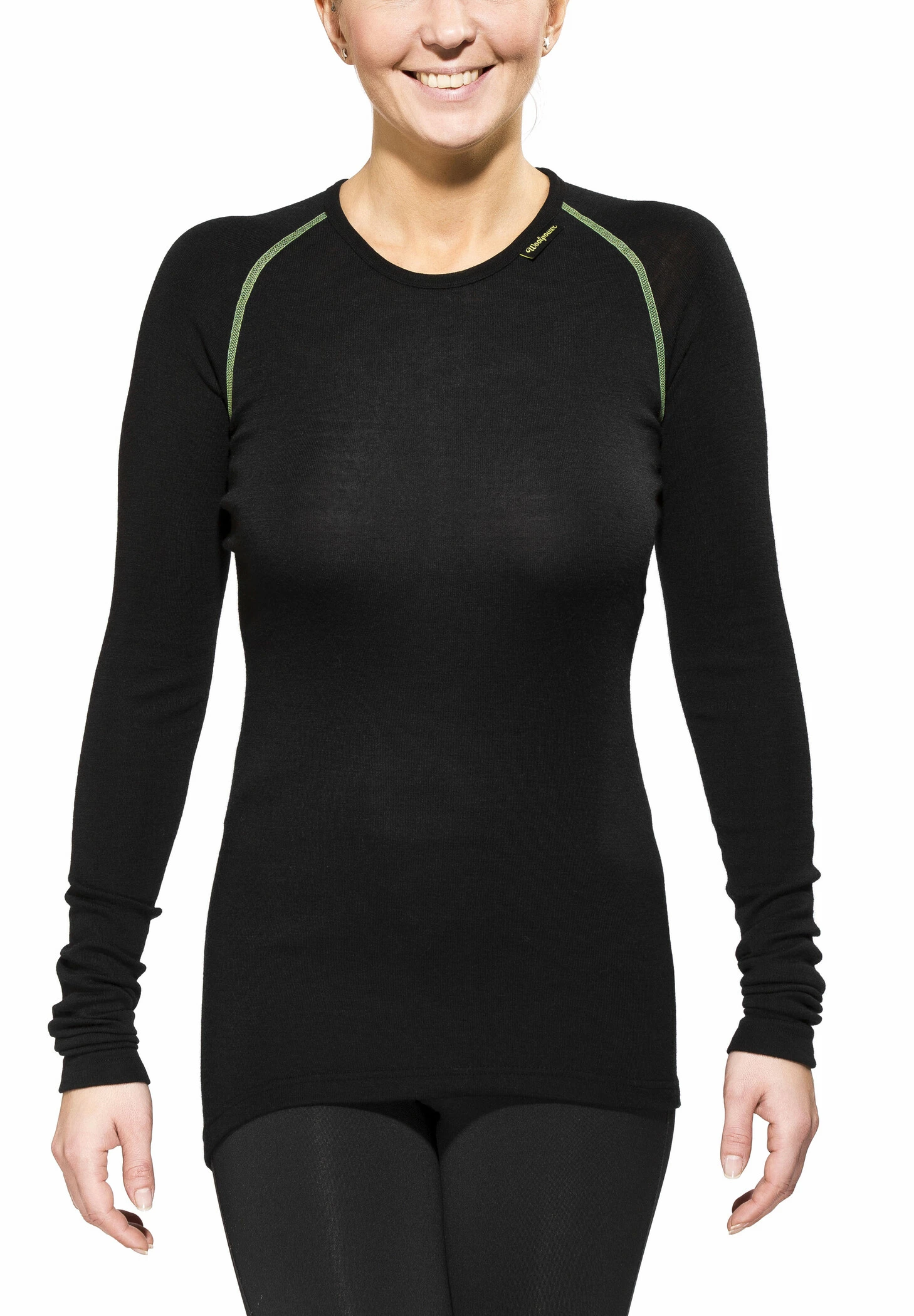 Woolpower Lite T-shirt manches longues à col ras-du-cou, noir 7 Woolpower Lite T-shirt manches longues à col ras-du-cou, noir – Image 5