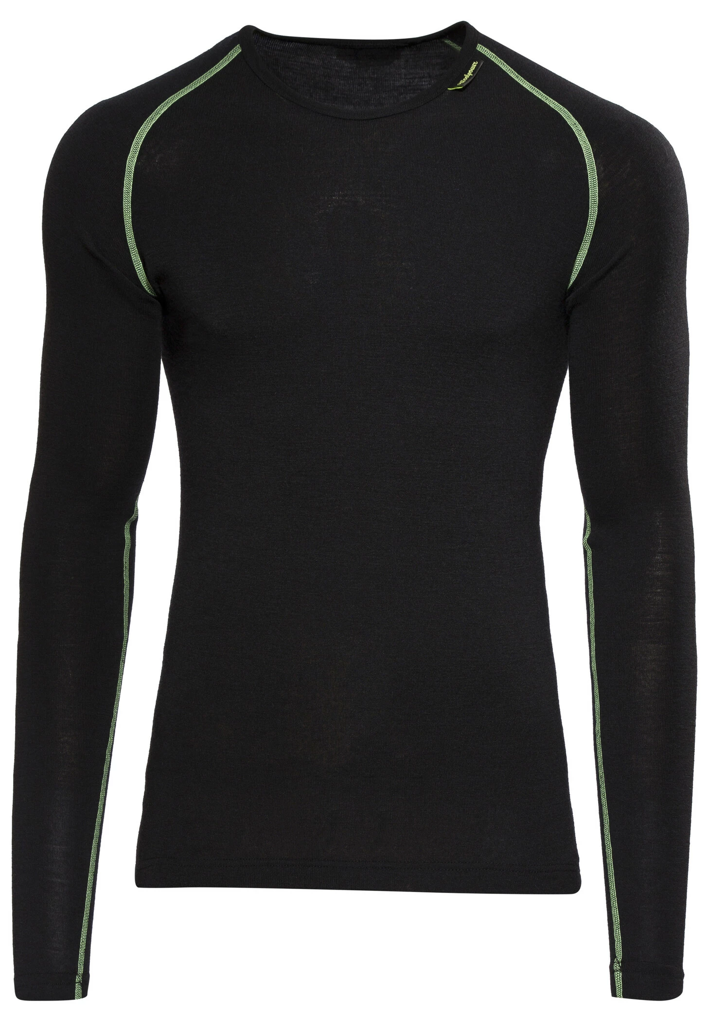 Woolpower Lite T-shirt manches longues à col ras-du-cou, noir 3 Woolpower Lite T-shirt manches longues à col ras-du-cou, noir