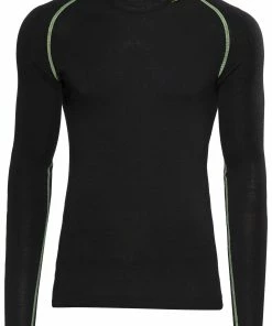 Woolpower Lite T-shirt manches longues à col ras-du-cou, olive