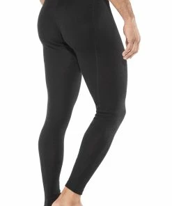 Woolpower Lite Leggings Johns Homme, olive -Sous-vêtements Soldes woolpower lite long johns men black 3 2