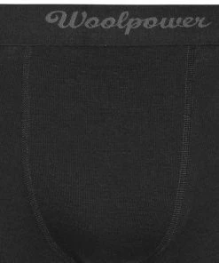Woolpower Lite Leggings Johns Homme, noir -Sous-vêtements Soldes woolpower lite long johns men black 4 1