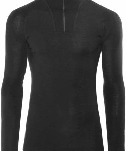 Woolpower Lite Sweat-shirt à col roulé avec demi-zip, olive